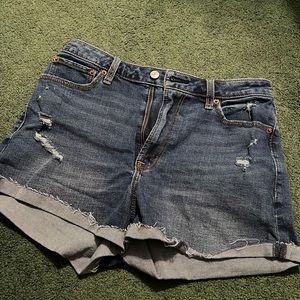 Abercrombie High Rise Curve Love Shorts